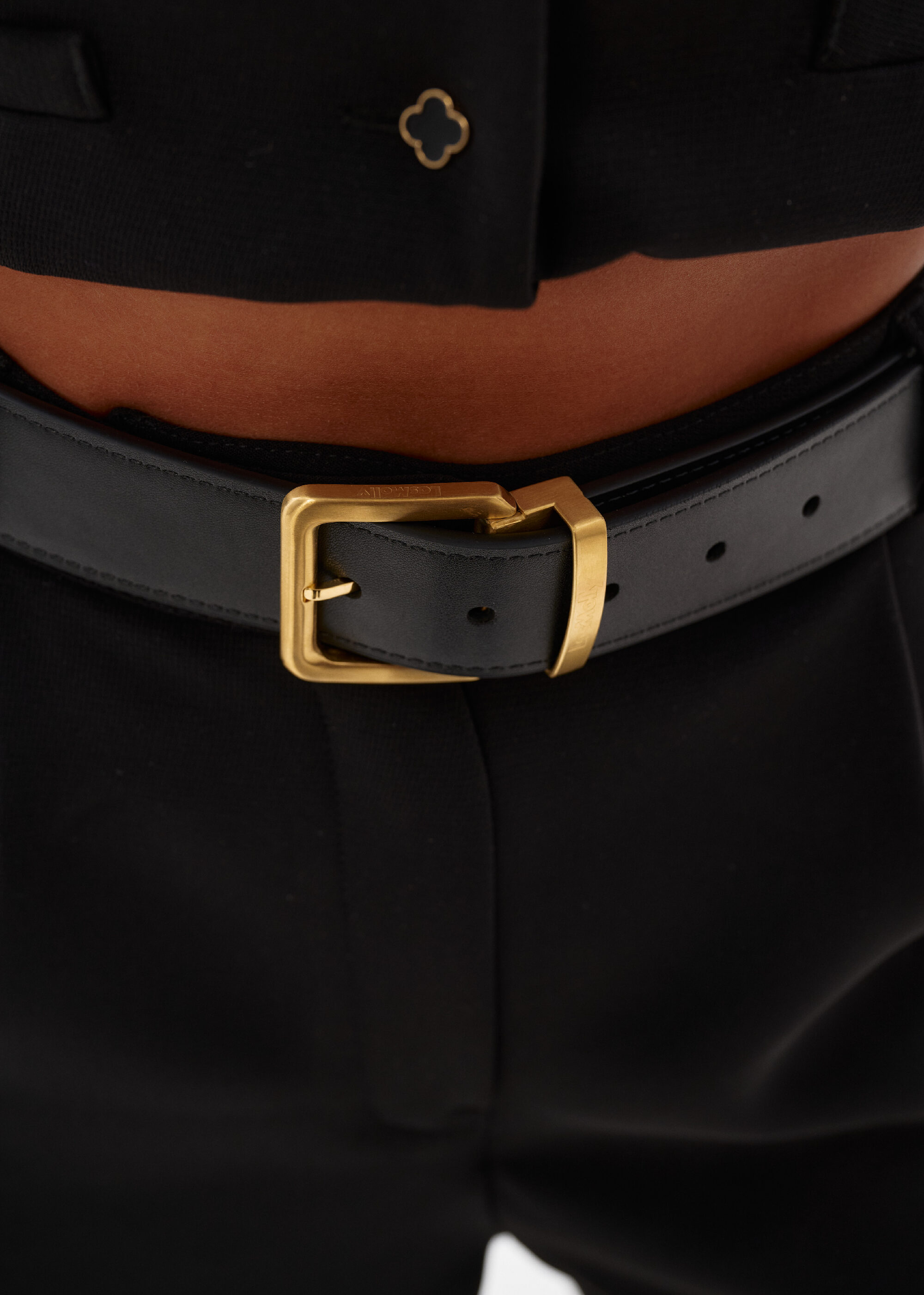 Ремень LASMOLLY цвет ЧЕРНЫЙ