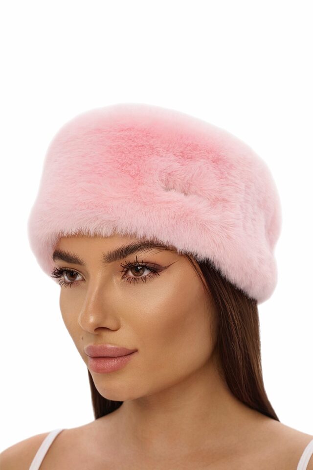 ПОВЯЗКА FLUFFY цвет РОЗОВЫЙ