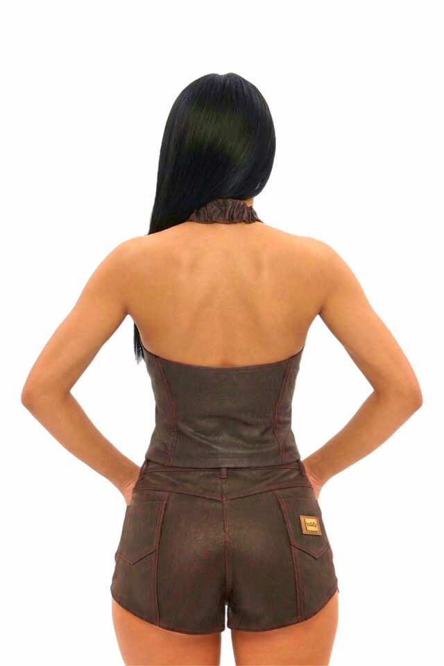 Жилет CRASH OPEN цвет BRICK