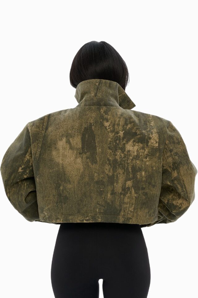 КУРТКА ARMY NO LOGO цвет ОЛИВКОВЫЙ