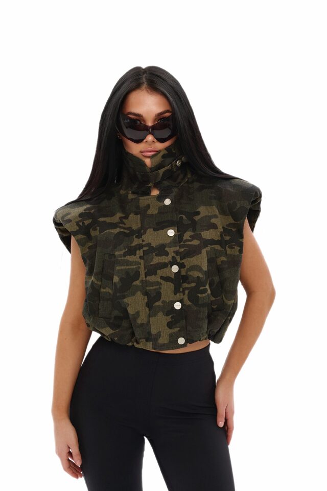 Жилет ARMY цвет ТЕМНО-ЗЕЛЕНЫЙ