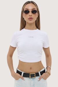 ФУТБОЛКА  CUTE SHIRT цвет БЕЛЫЙ