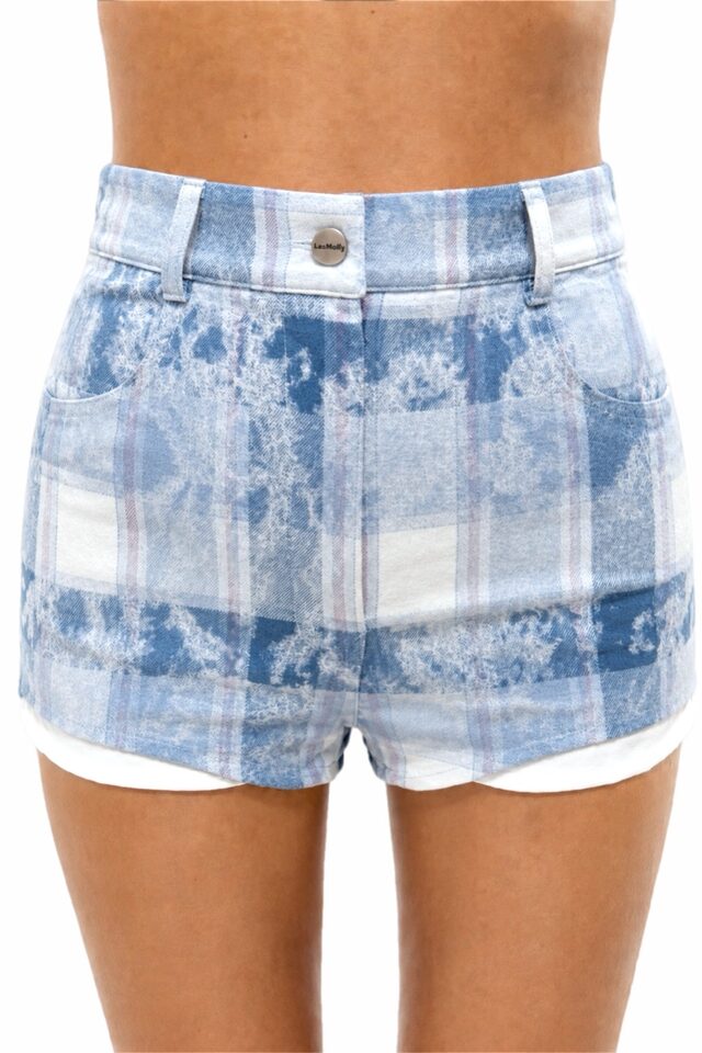 ШОРТЫ PANAJE SHORTS цвет ГОЛУБОЙ