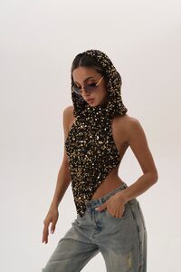 ТОП SHINI CHIC цвет ЧЕРНЫЙ