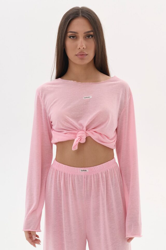 Лонгслив AIR LITE цвет РОЗОВЫЙ