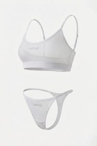 КОМПЛЕКТ НИЖНЕГО БЕЛЬЯ  LASMOLLY цвет БЕЛЫЙ