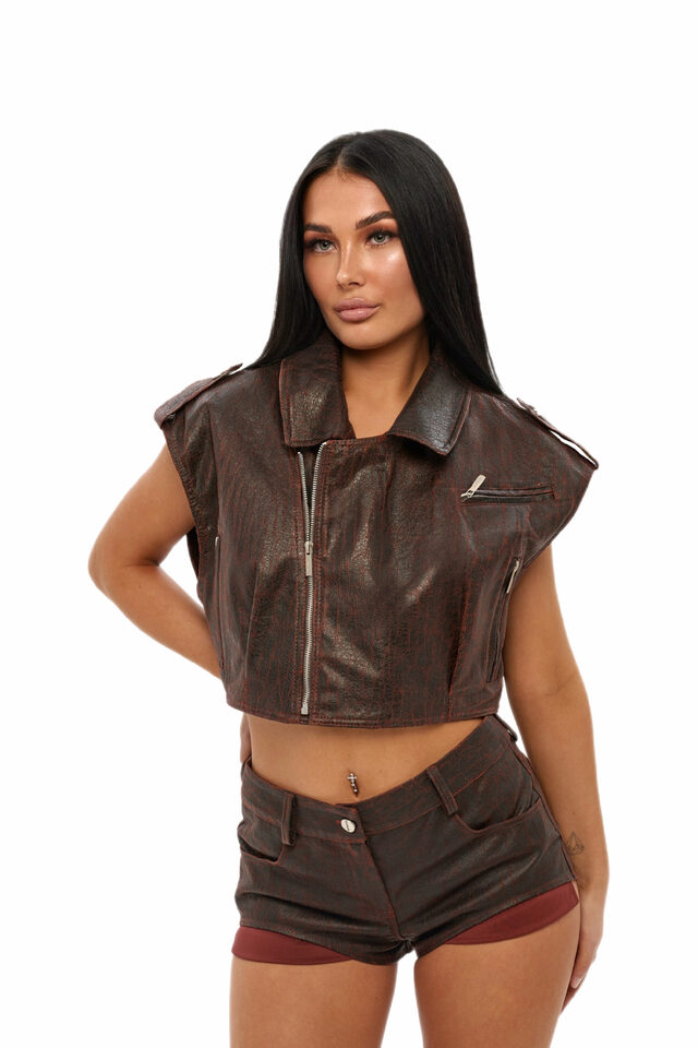 Жилет CRASH цвет BRICK