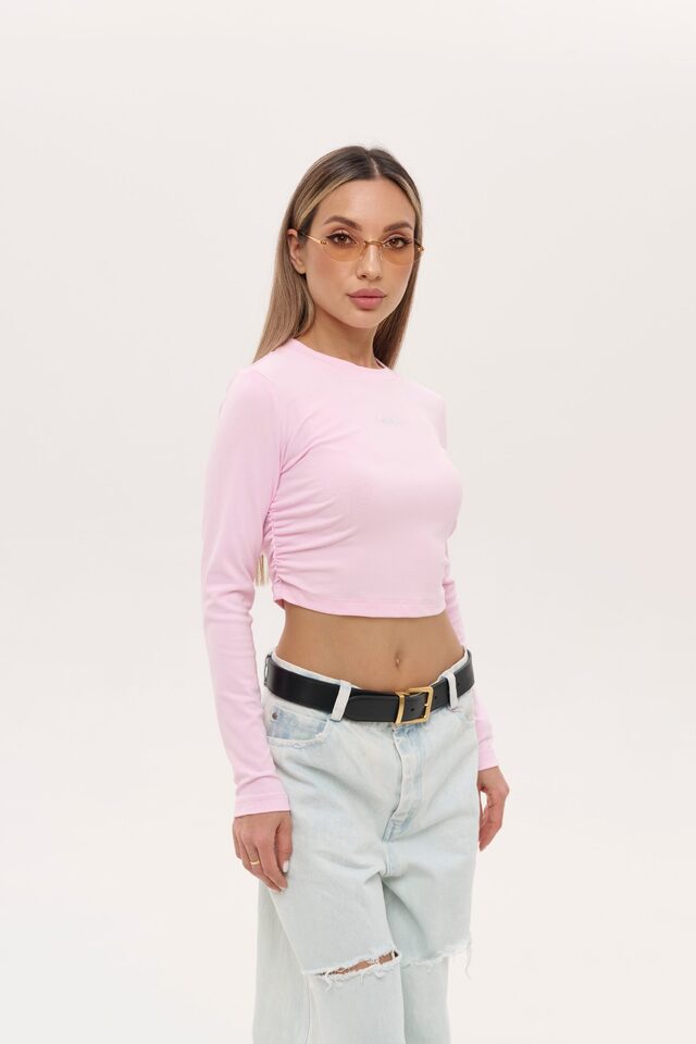 Лонгслив CUTE LONG цвет РОЗОВЫЙ