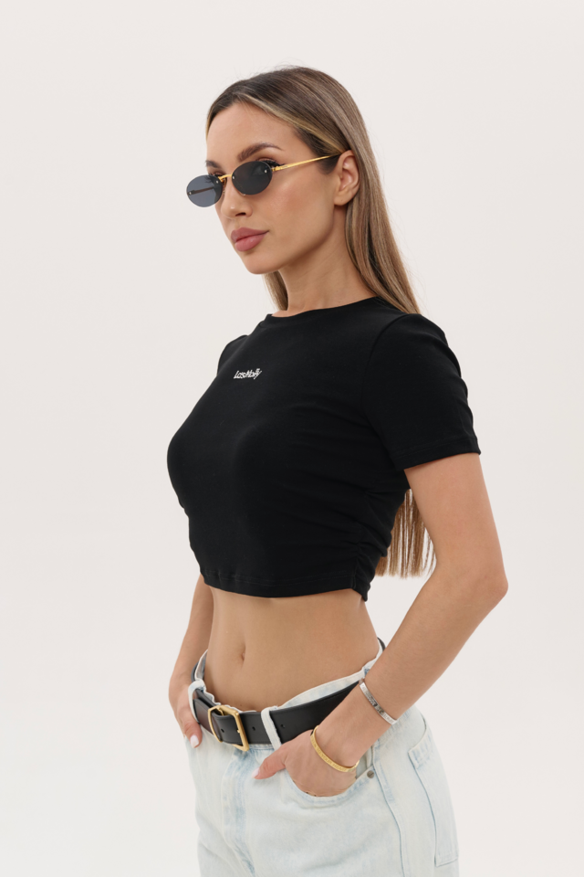 ФУТБОЛКА CUTE SHIRT цвет ЧЕРНЫЙ