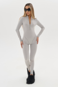 КОМБИНЕЗОН FLAME цвет СВЕТЛО-СЕРЫЙ
