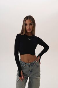 КОФТА SPRING VIBE цвет ЧЕРНЫЙ