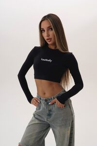 КОФТА LASMOLLY цвет ЧЕРНЫЙ