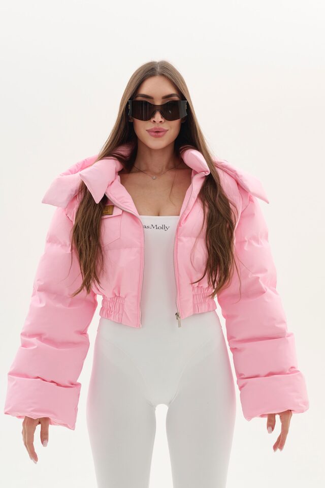 КУРТКА ENSWER цвет РОЗОВЫЙ