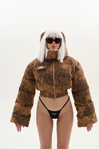 КУРТКА LIMITED ENSWER цвет СВЕТЛО-КОРИЧНЕВЫЙ