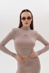 Лонгслив TOUCH цвет ПУДРОВЫЙ