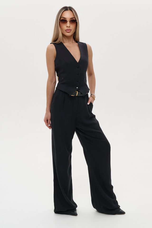 БРЮКИ CLASSIC BLOOMJUS цвет ЧЕРНЫЙ