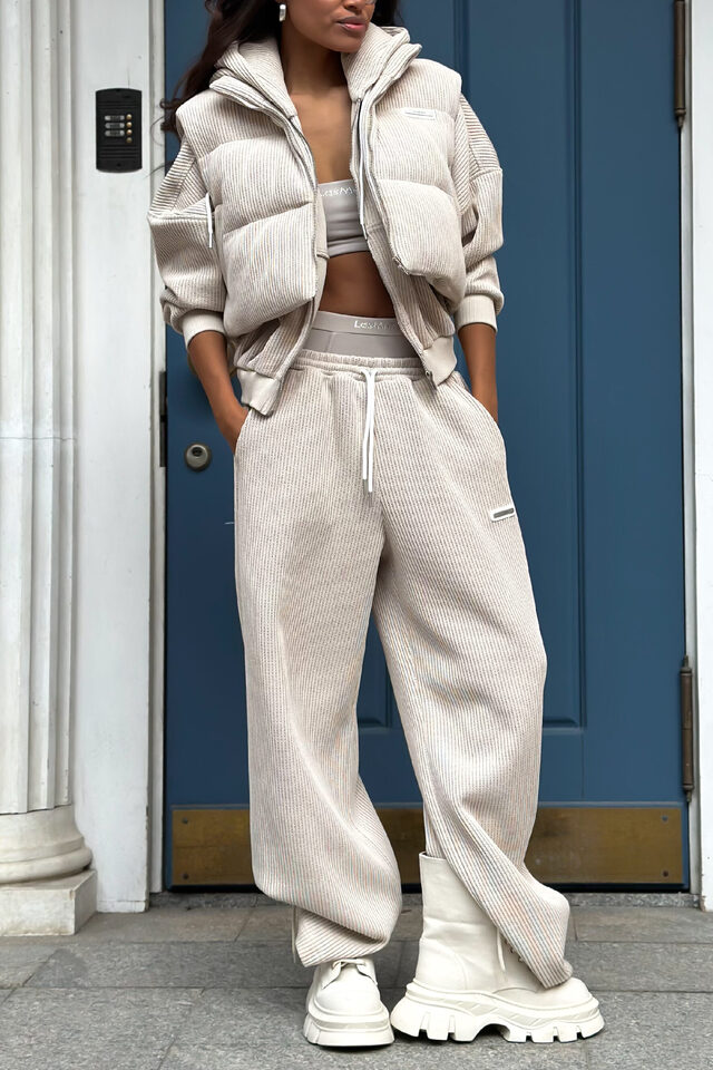 Жилет KNITTED NEW цвет БЕЖЕВЫЙ