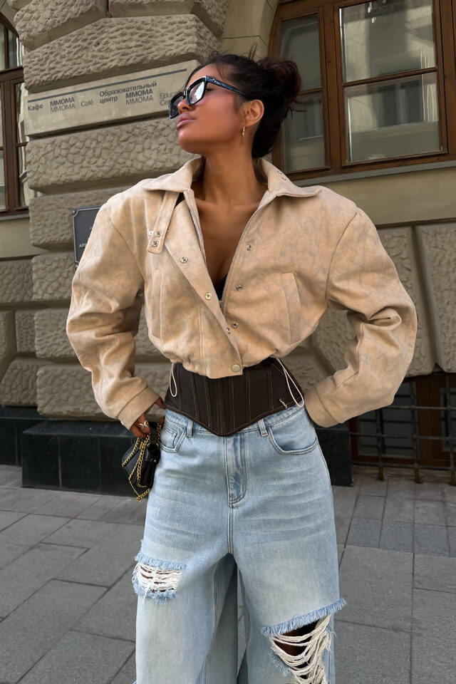 КУРТКА HUNTER цвет БЕЖЕВЫЙ