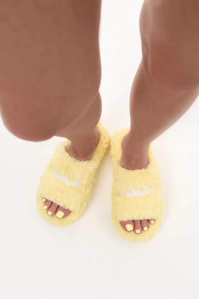 Тапки SNOP цвет ЖЕЛТЫЙ