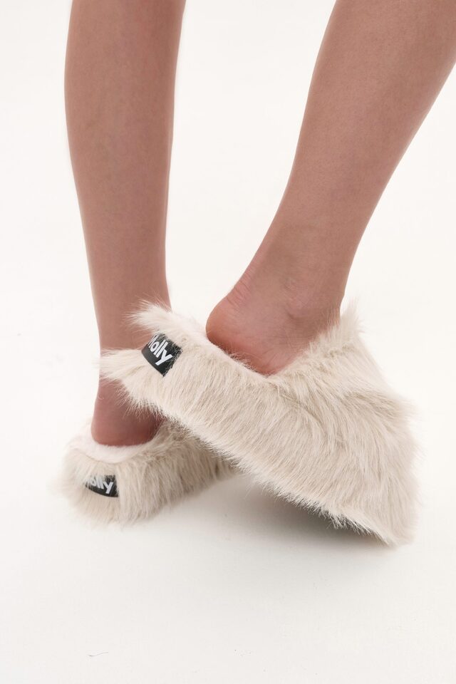 Тапки OPEN SNEAKERS цвет БЕЖЕВЫЙ