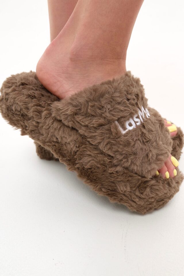 Тапки SNOP цвет КОРИЧНЕВЫЙ