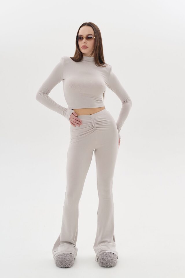 БРЮКИ SHADOW SOFT (VOLUME) цвет БЕЖЕВЫЙ