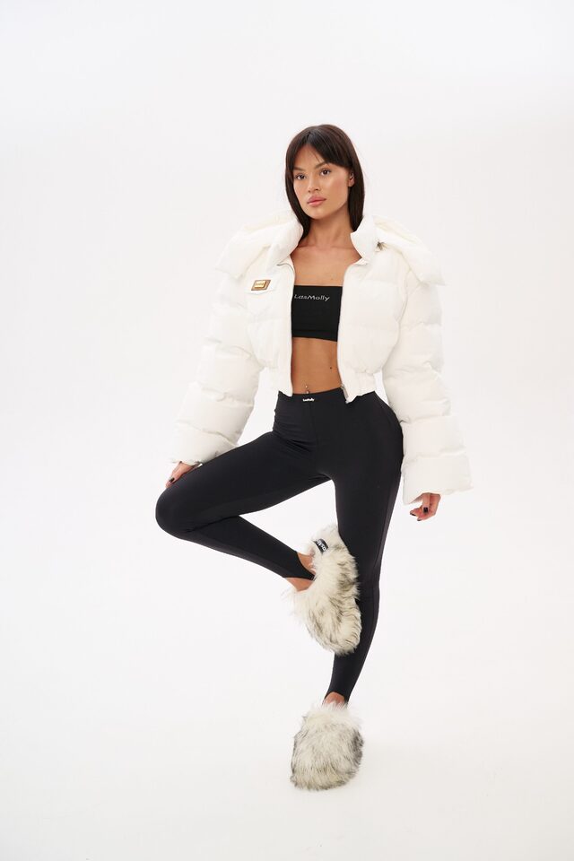 КУРТКА ENSWER (SIZE SMALL) цвет БЕЛЫЙ