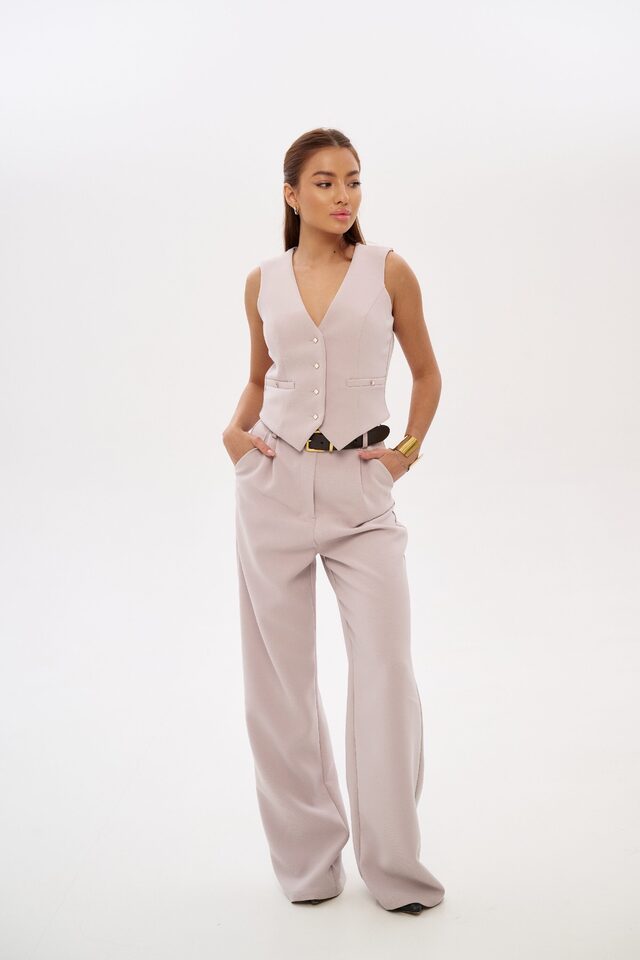 БРЮКИ CLASSICLEEF цвет СЕРЫЙ