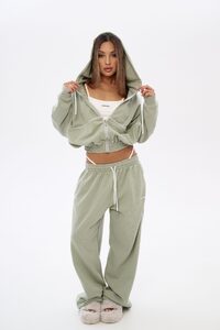 Брюки SIMPLE LAZY цвет ОЛИВКОВЫЙ