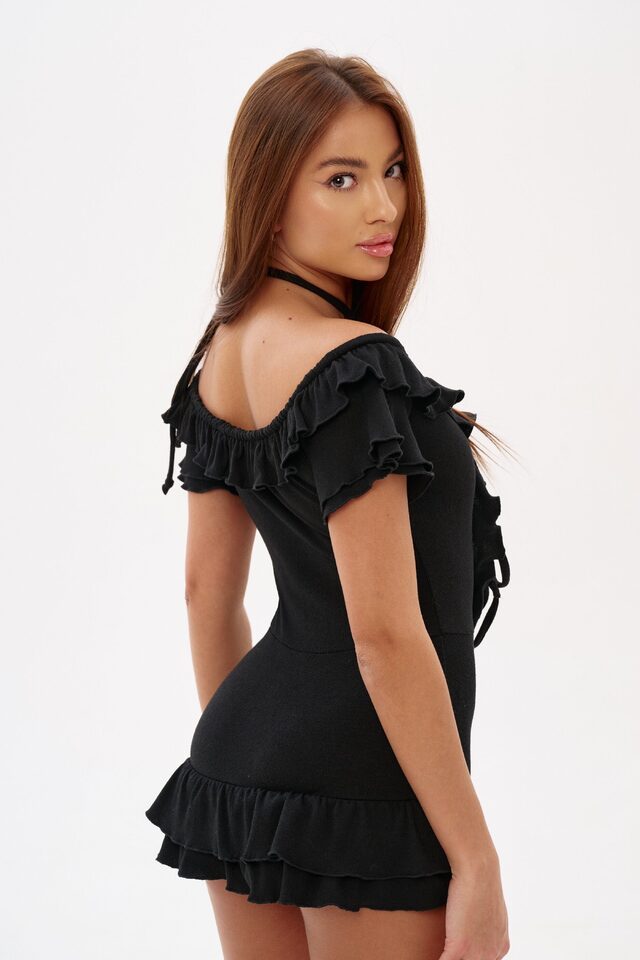 ПЛАТЬЕ JENISY цвет ЧЕРНЫЙ