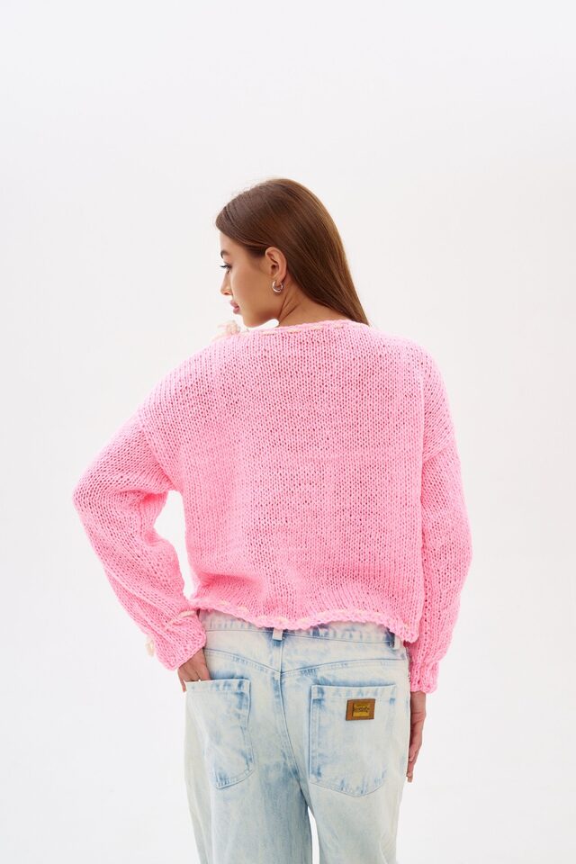СВИТЕР TIMY цвет РОЗОВЫЙ